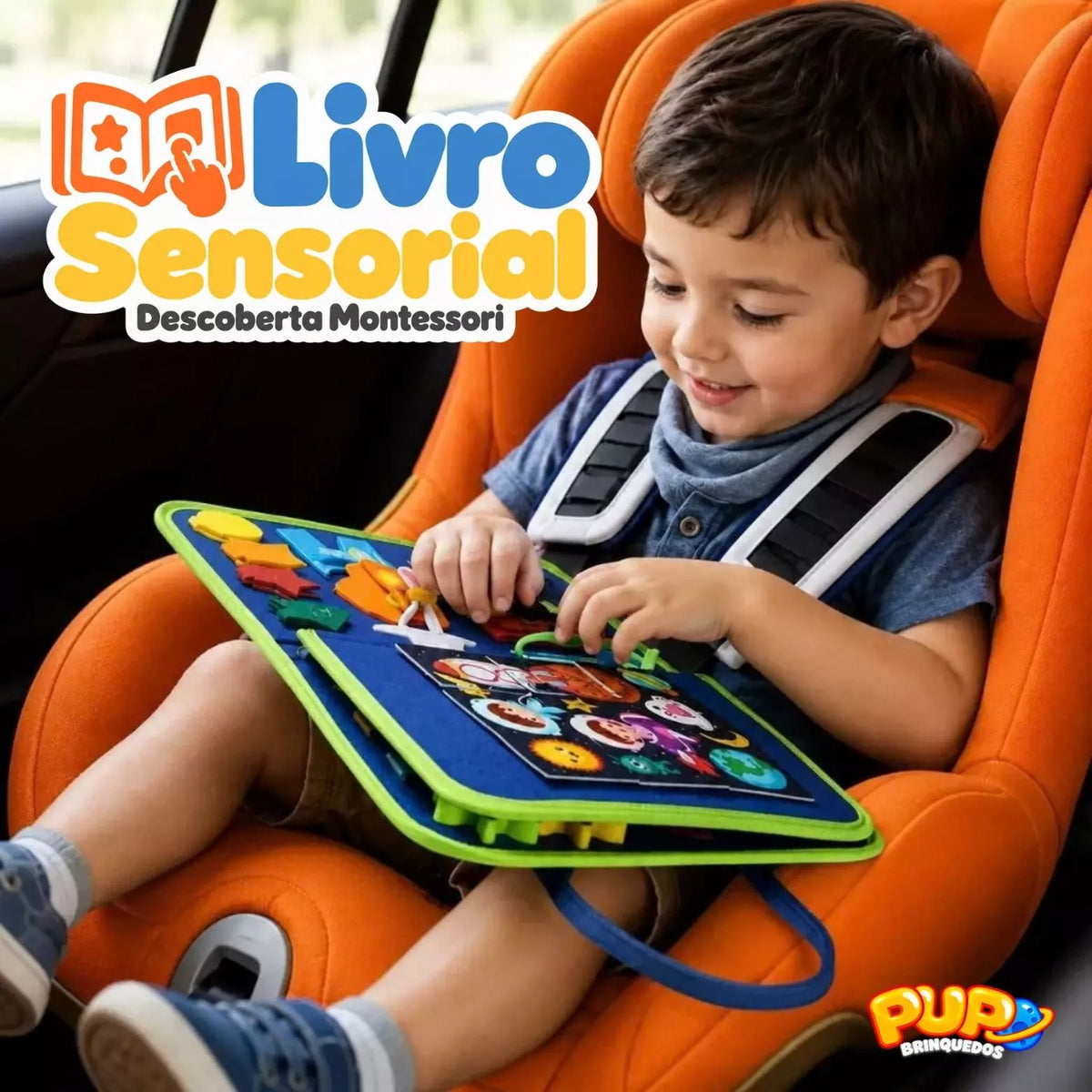 Livro Sensorial Montessori